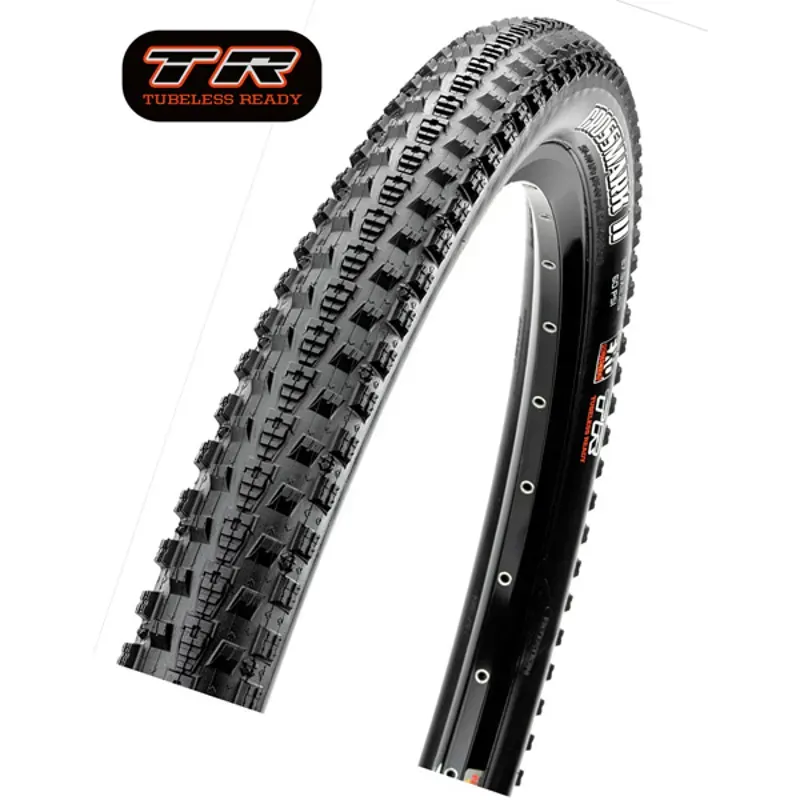 Maxxis Crossmark II Tire - 29 X 2.25 Folding Tubeless Black Dual EXO Black 29 x 2.25