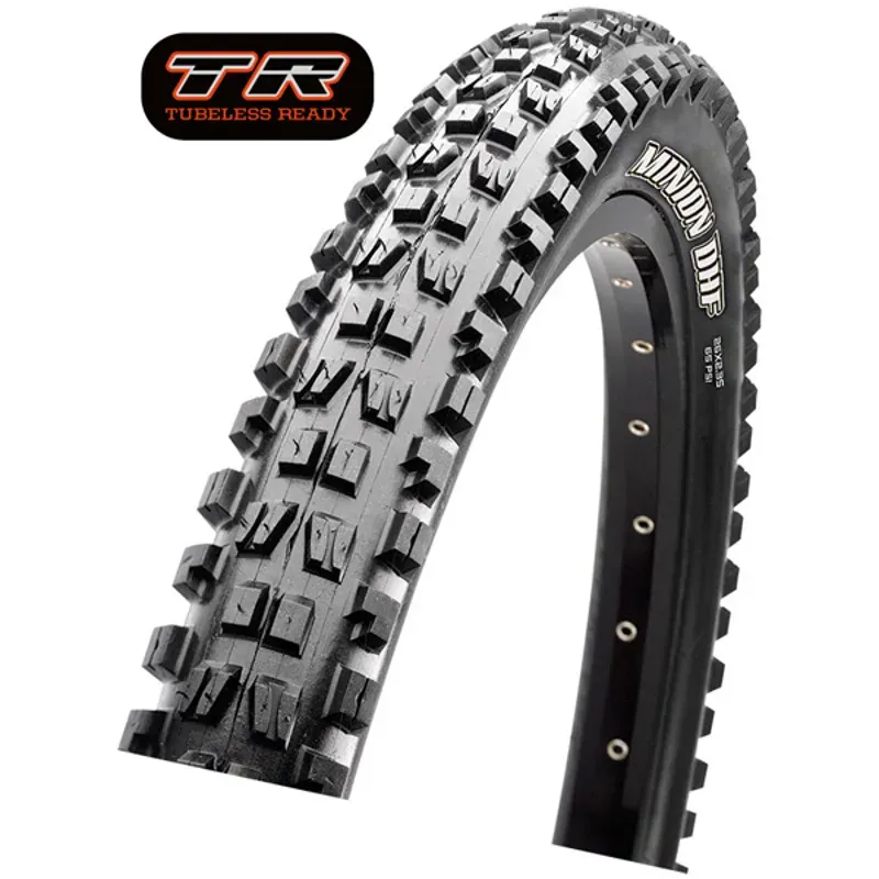 Maxxis Minion DHF Tire - 27.5 X 2.8 Tubeless Folding Black 3C Maxx Terra EXO Black 27.5 x 2.8